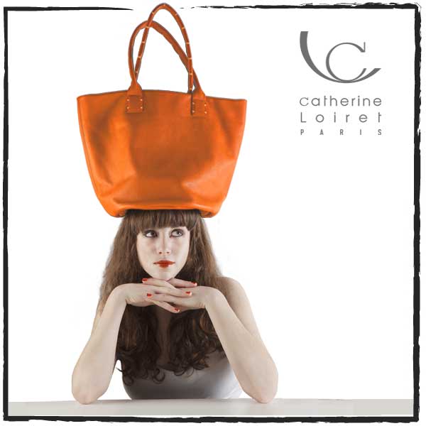 Catherine Loiret, Des sacs en cuir, raffinés, dissimulent des trésors de détails, de flexibilité et de jeux