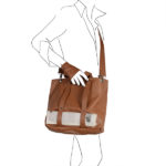 Catherine Loiret Leather bag made in France